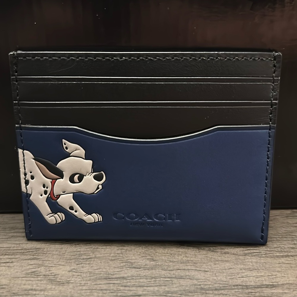 Coach x Disney 101 Dalmatians card holder limited edition
